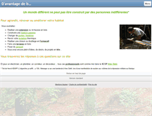 Tablet Screenshot of davantages-bois.com